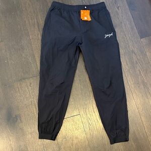 NWT - YoungLA 225 Airwave Joggers, Size XL Black
